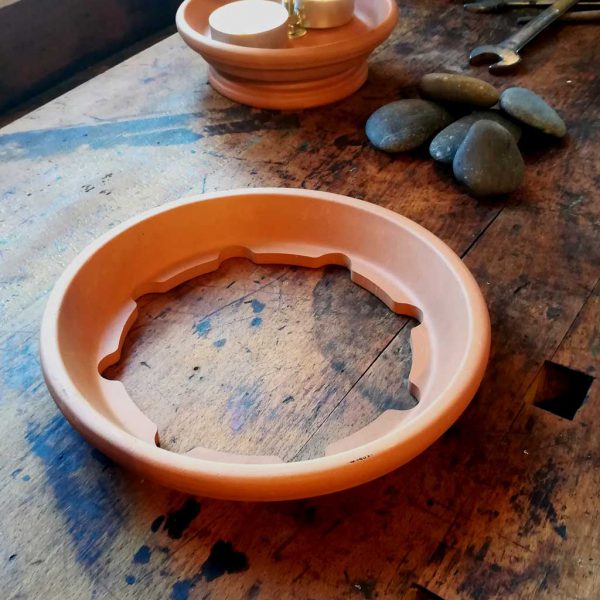 Hot Stone Wellness Ring für Teelichtofen